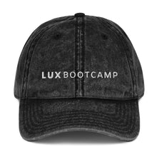 Load image into Gallery viewer, LUX BOOTCAMP Denim Hat
